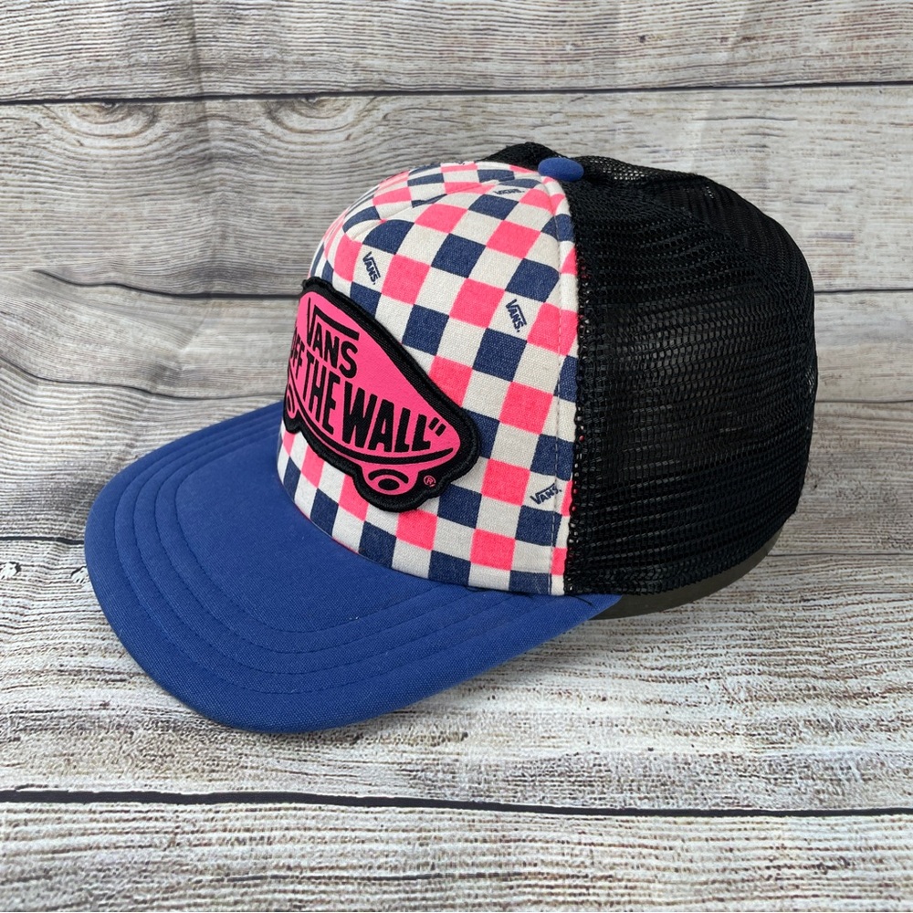 Vans Vintage Checkered Trucker Hat - Foam Front - NWOT